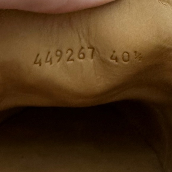 Gucci women’s Princetown embroidered black floral rose mules size 40 1/2 - Picture 8 of 14